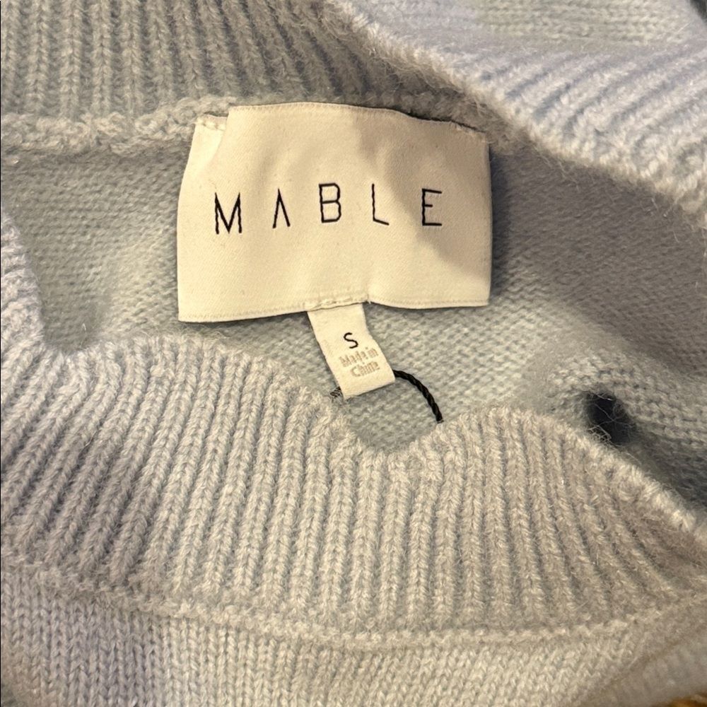 Mable/Anthropologie Meryl Scalloped Sweater - Picture 7 of 8
